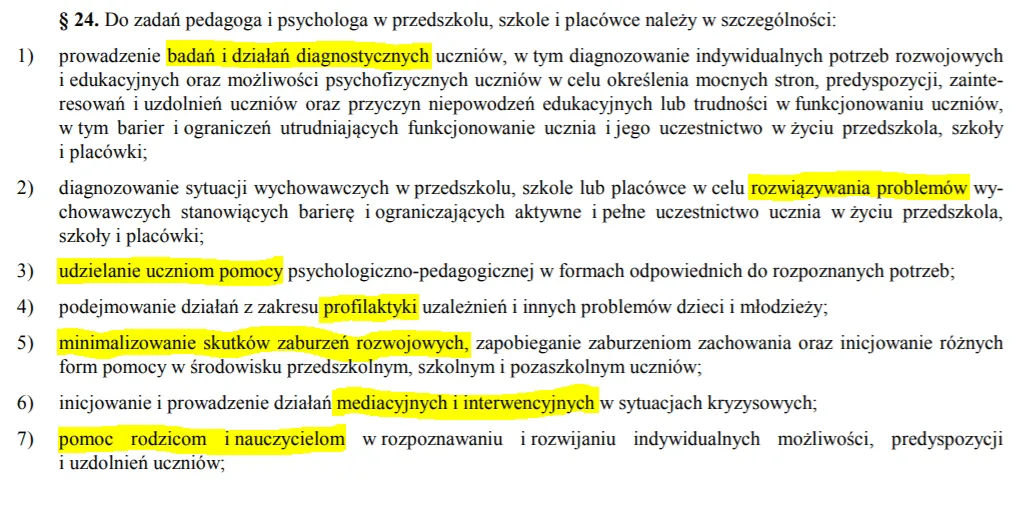 Zdjęcie Jakie akty prawne regulujące pomoc psychologiczno-pedagogiczną mogą zaskoczyć?