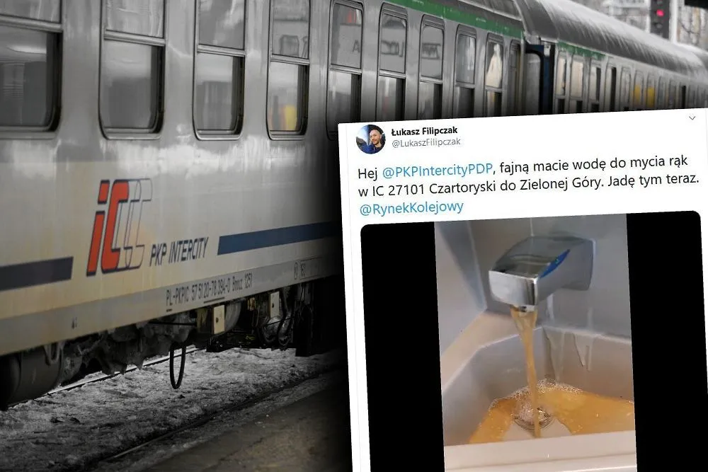 Zdjęcie Czy woda w pociągu jest zdatna do picia? Co powinieneś wiedzieć