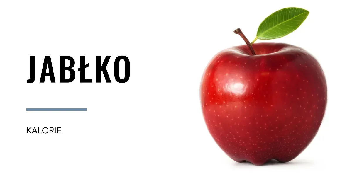 Zdjęcie Ile kcal ma jedno jabłko? Sprawdź kaloryczność różnych odmian