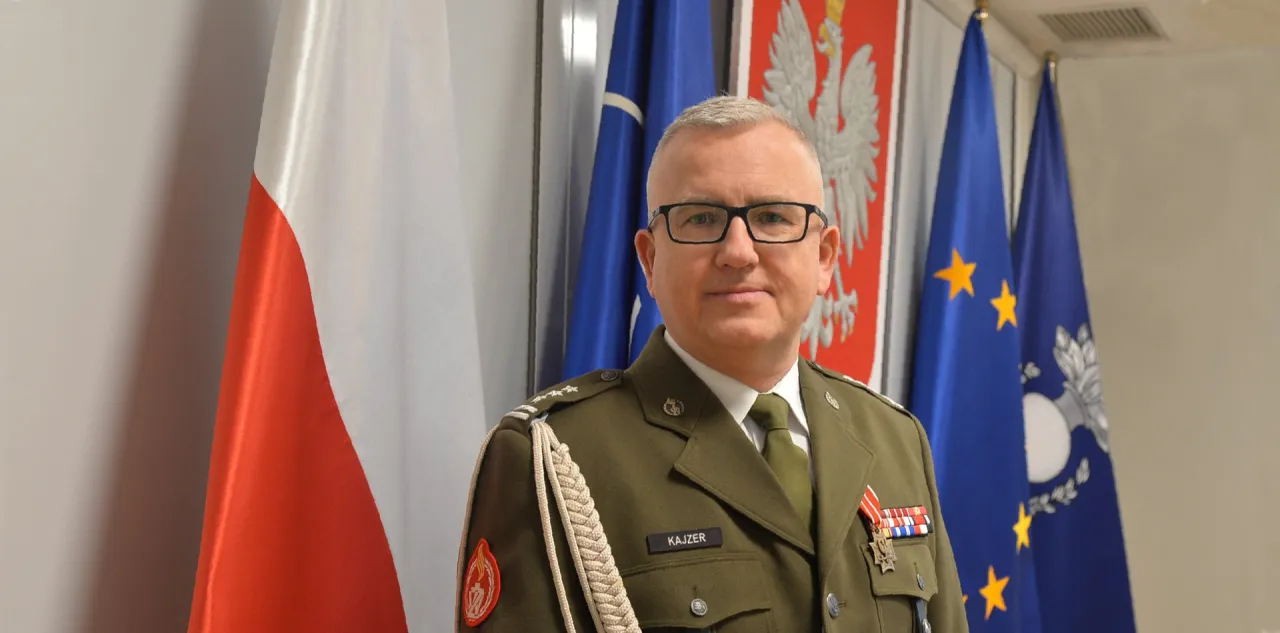 Zdjęcie Komendant główny żandarmerii wojskowej - kim jest Tomasz Kajzer?