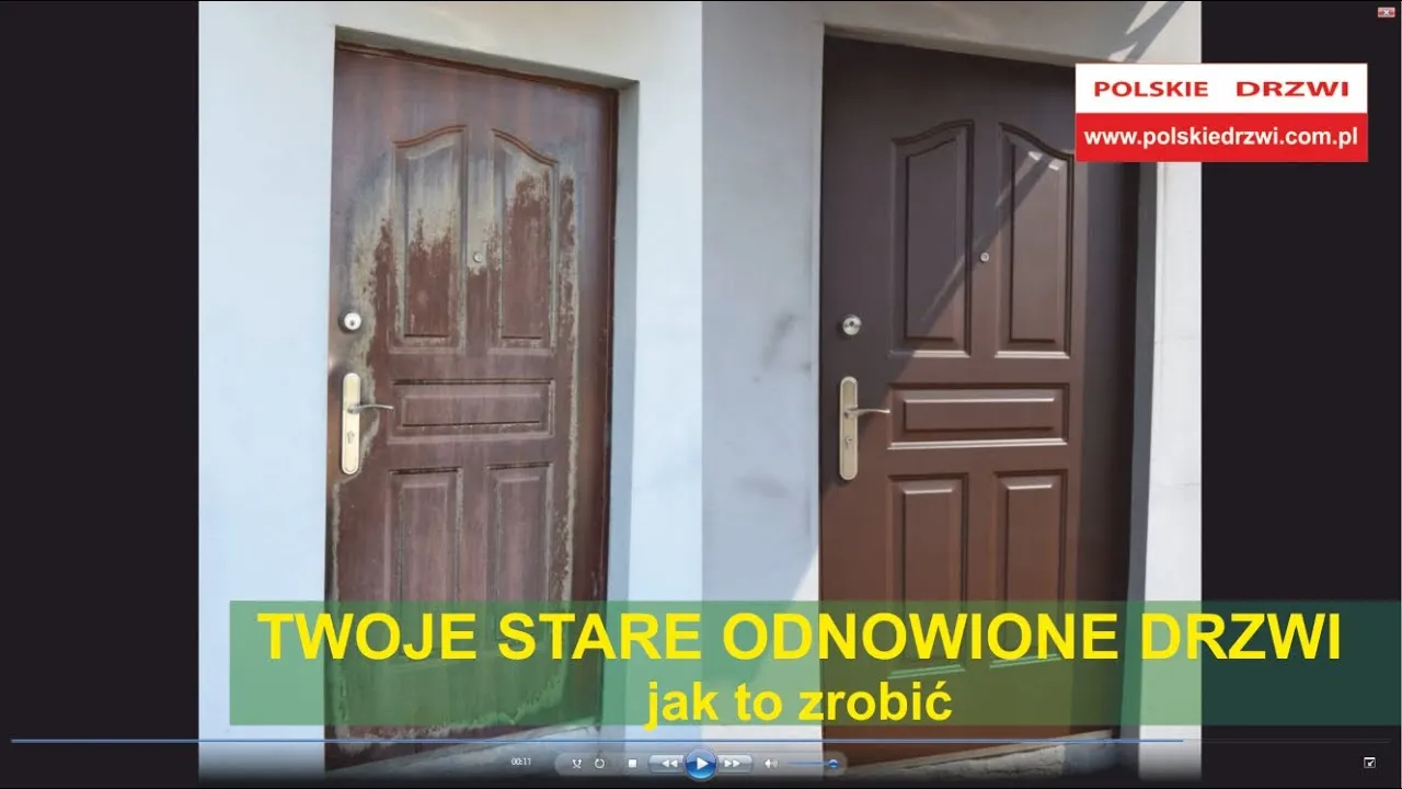 Zdjęcie Jak skutecznie pomalować drzwi zewnętrzne z okleiny - sprawdzone metody