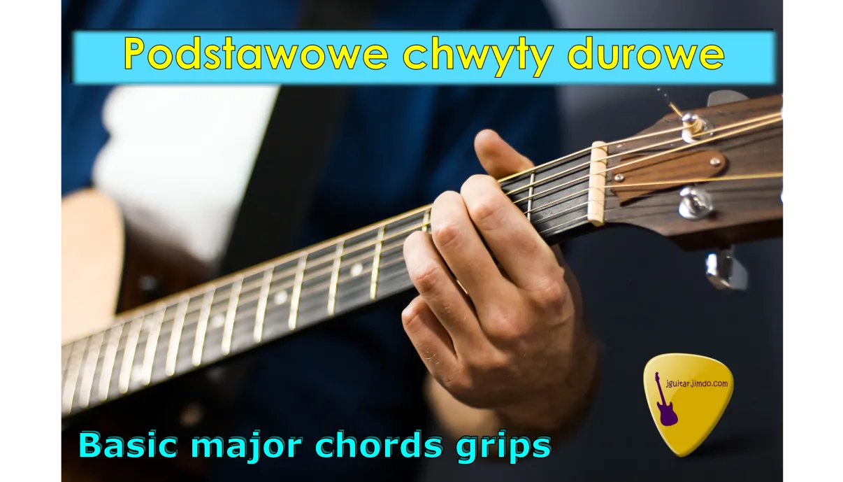Zdjęcie Podstawowe chwyty gitarowe pdf - naucz się grać na gitarze szybko