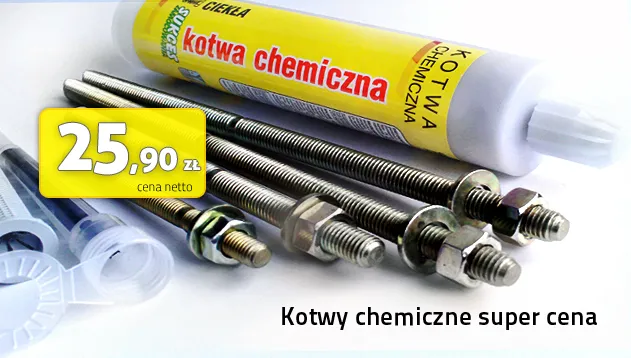 Zdjęcie Kotwy chemiczne do dużych obciążeń – jak wybrać najlepsze rozwiązania?