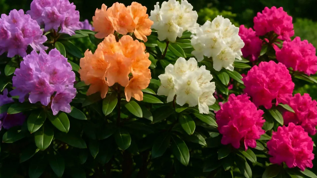 Zdjęcie Rododendrony duże sadzonki - Największe i najpiękniej kwitnące