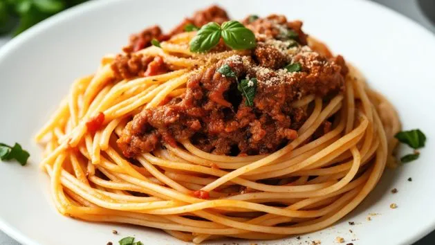 Zdjęcie Pyszny przepis na spaghetti z mięsa mielonego, który zaskoczy wszystkich