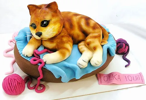 Zdjęcie Jak zrobić kotka z masy cukrowej - łatwe kroki i kreatywne pomysły