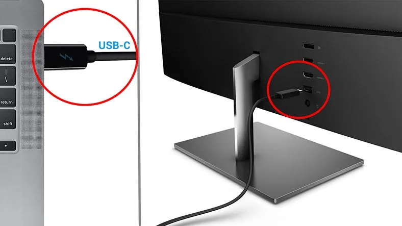 Zdjęcie Jak podłączyć monitor przez USB-C - uniknij problemów z połączeniem