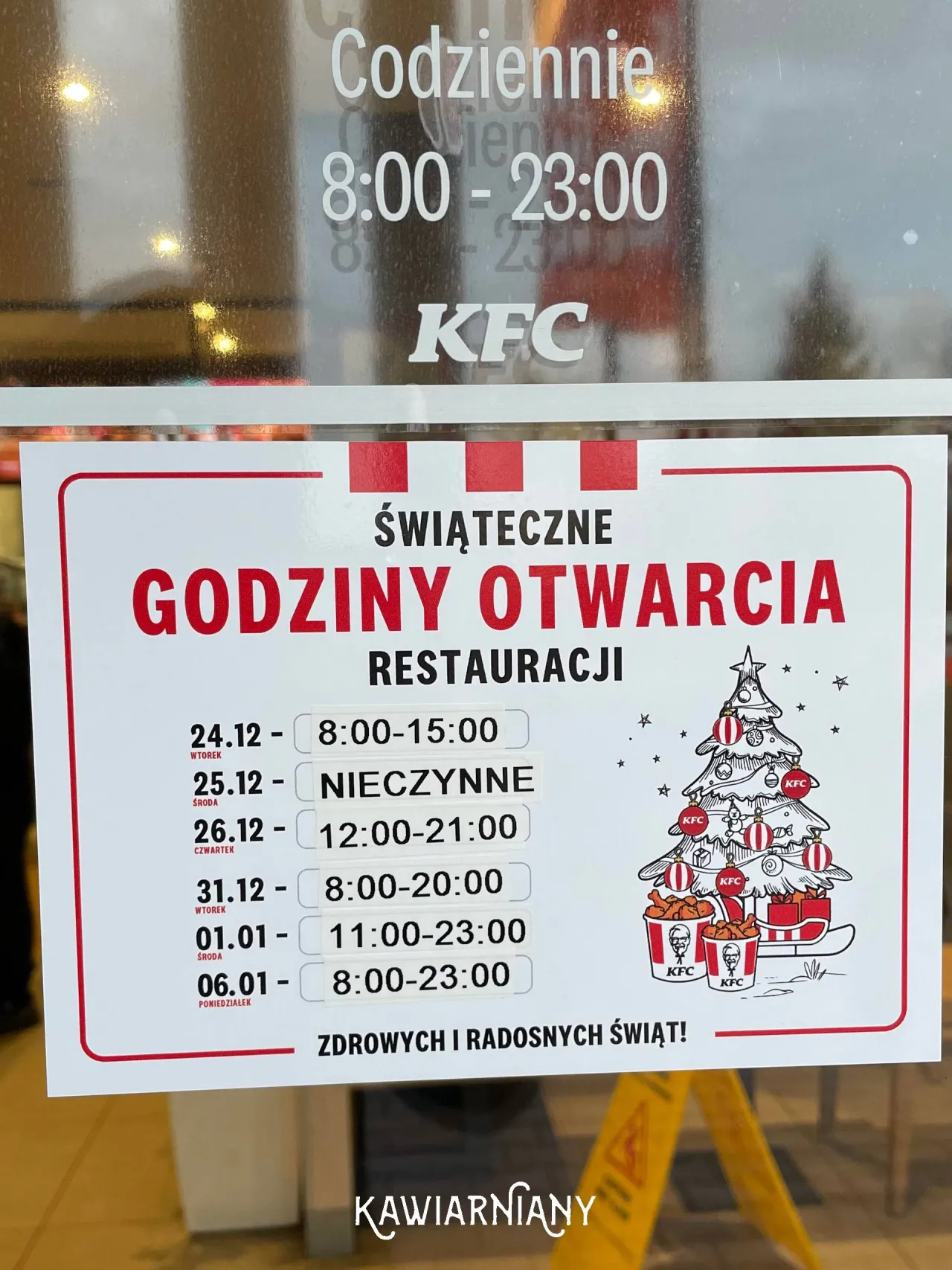 Zdjęcie Czy 1 maja KFC jest otwarte? Sprawdź godziny otwarcia w swojej lokalizacji