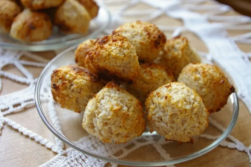 Zdjęcie Najlepsze dietetyczne kokosanki przepis krok po kroku - bez cukru i mąki