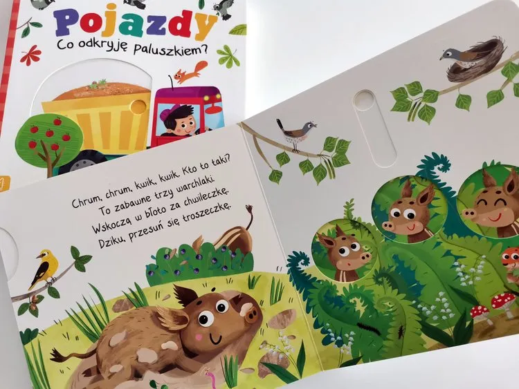Zdjęcie W zoo co odkryję paluszkiem – interaktywna książka pełna zabawy dla dzieci
