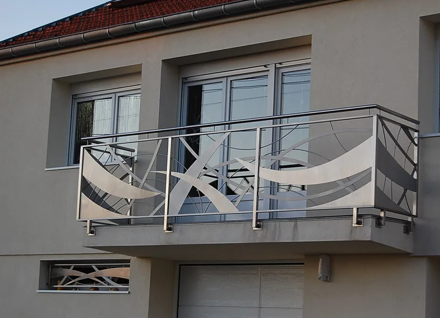 Zdjęcie Balustrady ażurowe metalowe - ogrodzenia, barierki, balustrady