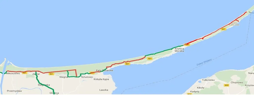 Zdjęcie Najlepsze trasy rowerowe w Krynicy Morskiej - R10 i inne szlaki
