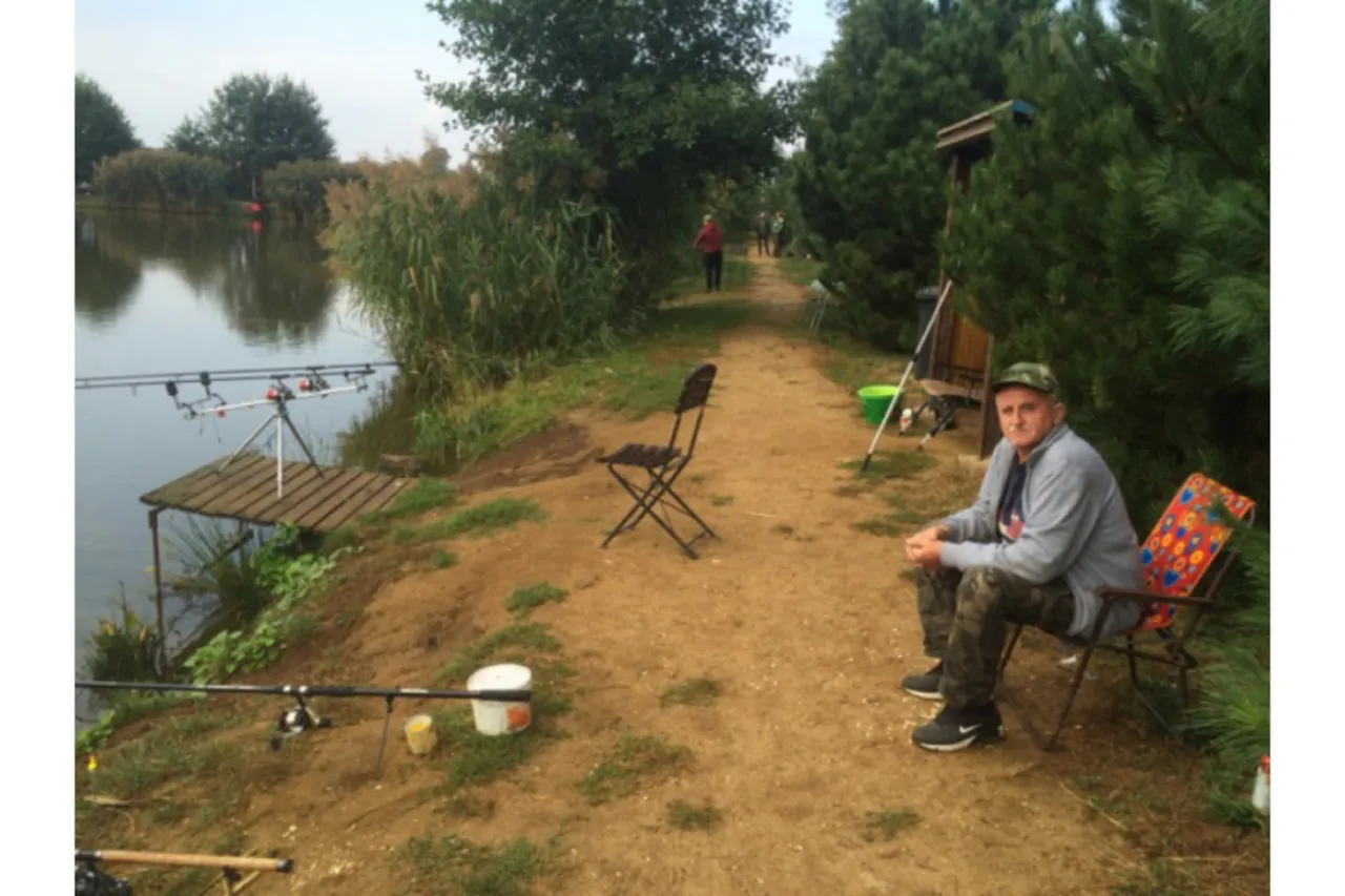 Relaks przy wędkowaniu na łowisku