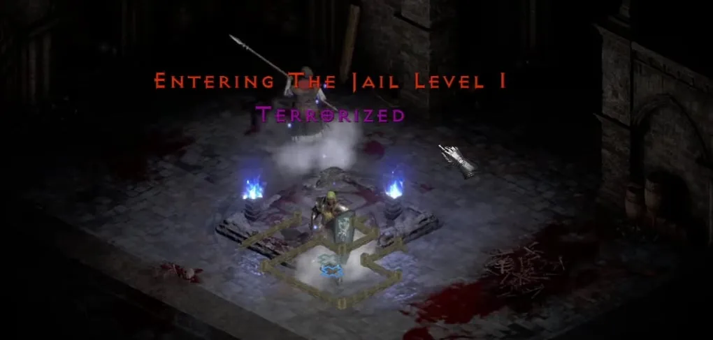 Diablo 2 Resurrected Strefy Grozy mapa