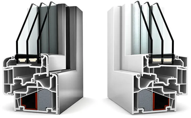 rodzaje okien pcv drewniane aluminiowe