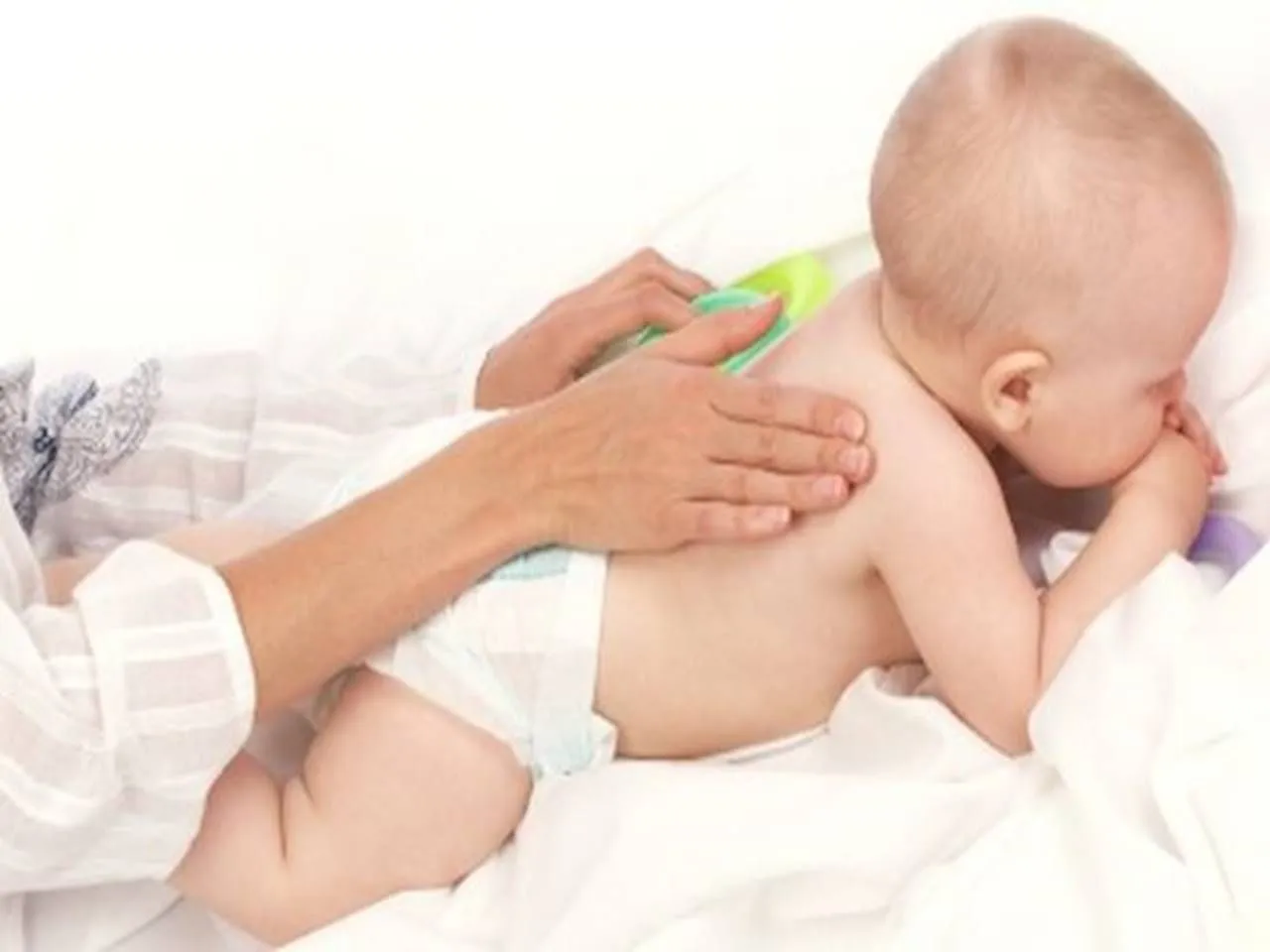 dziecko mierzone, rodzic mierzy dziecko