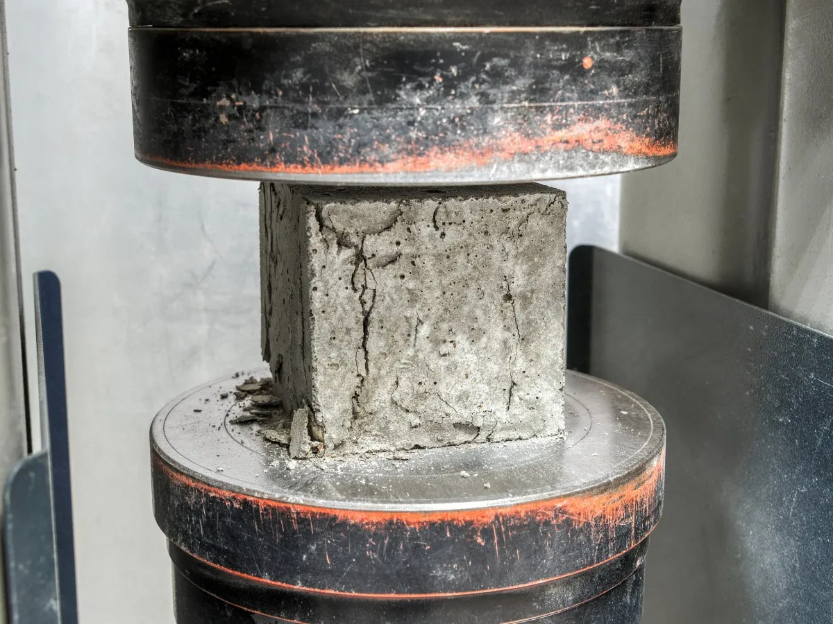 kontrola jakości betonu w laboratorium