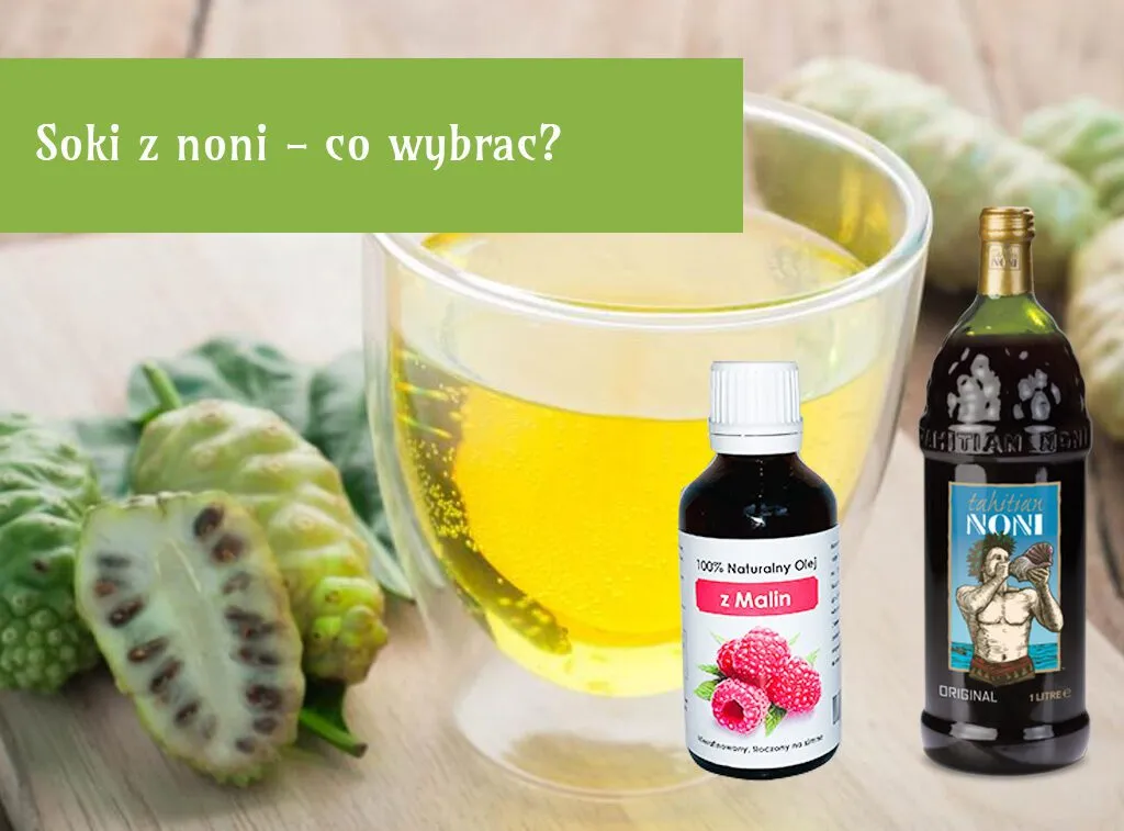 por&oacute;wnanie sok&oacute;w noni marki