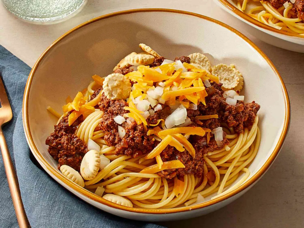 Cincinnati Chili na spaghetti