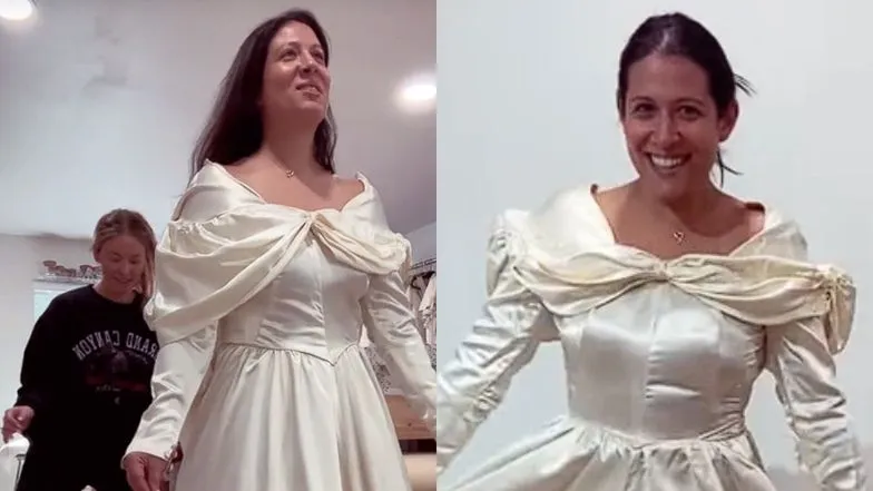 przeróbka sukni ślubnej upcykling