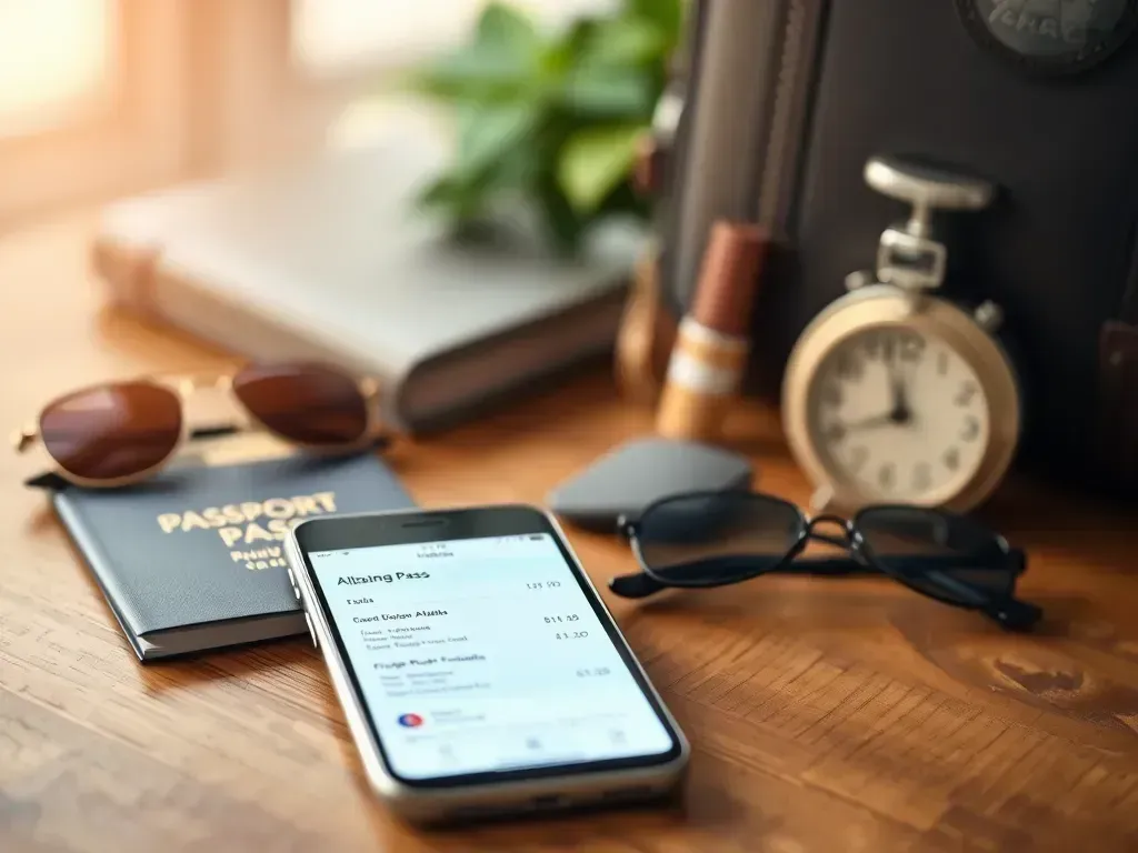 Osoba drukująca kartę pokładową w domu