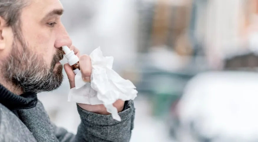 Uszkodzona błona śluzowa nosa uzależnienie od kropli