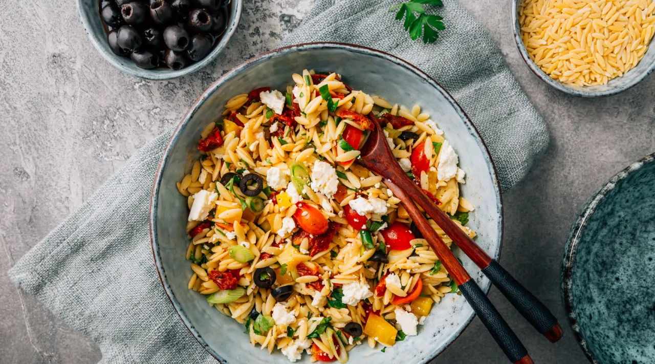 Kritharaki Salat Zutaten