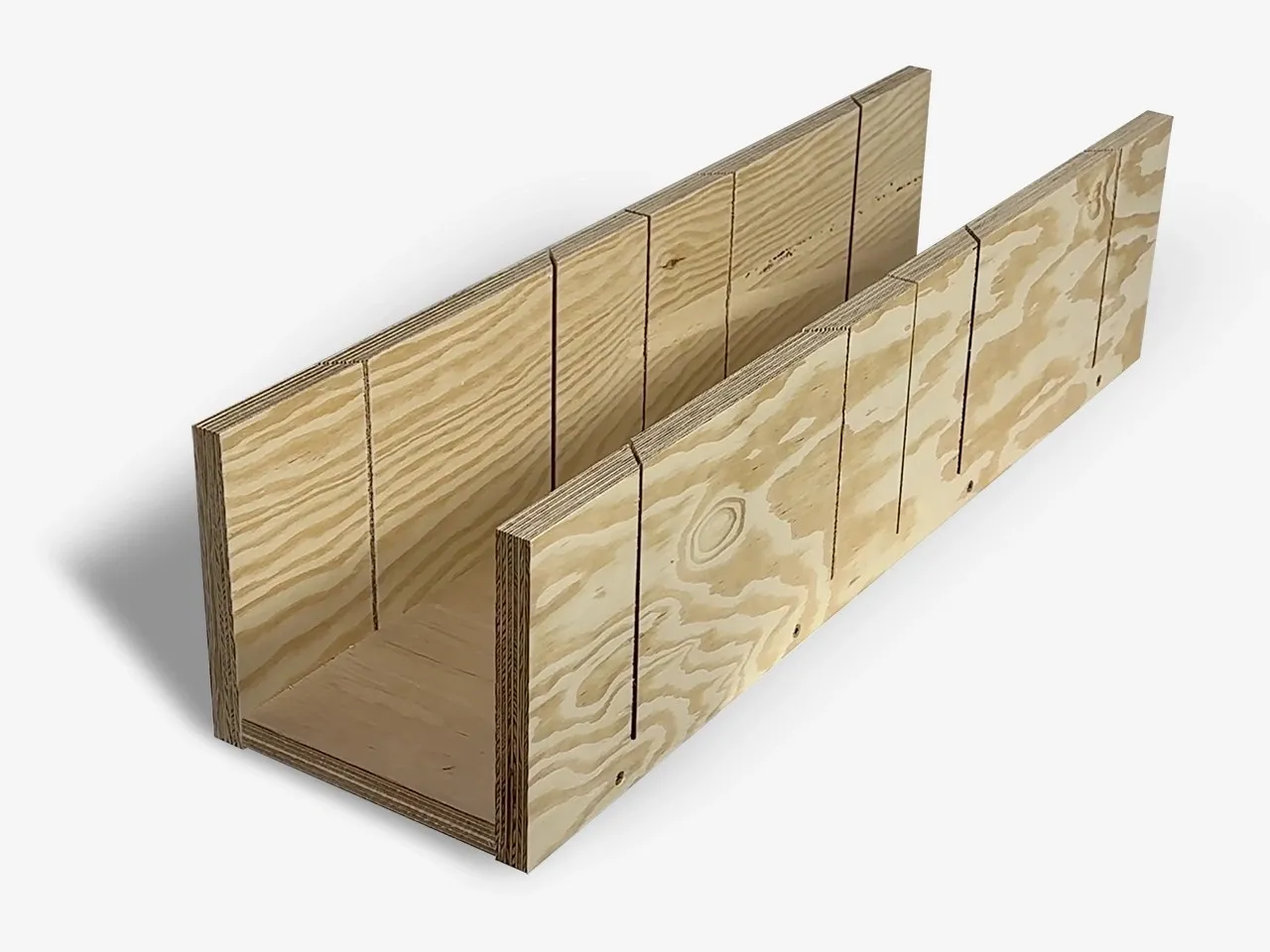 skrzynka uciosowa z listwą sufitową cięcie