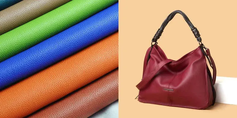 różne materiały na torebki i akcesoria