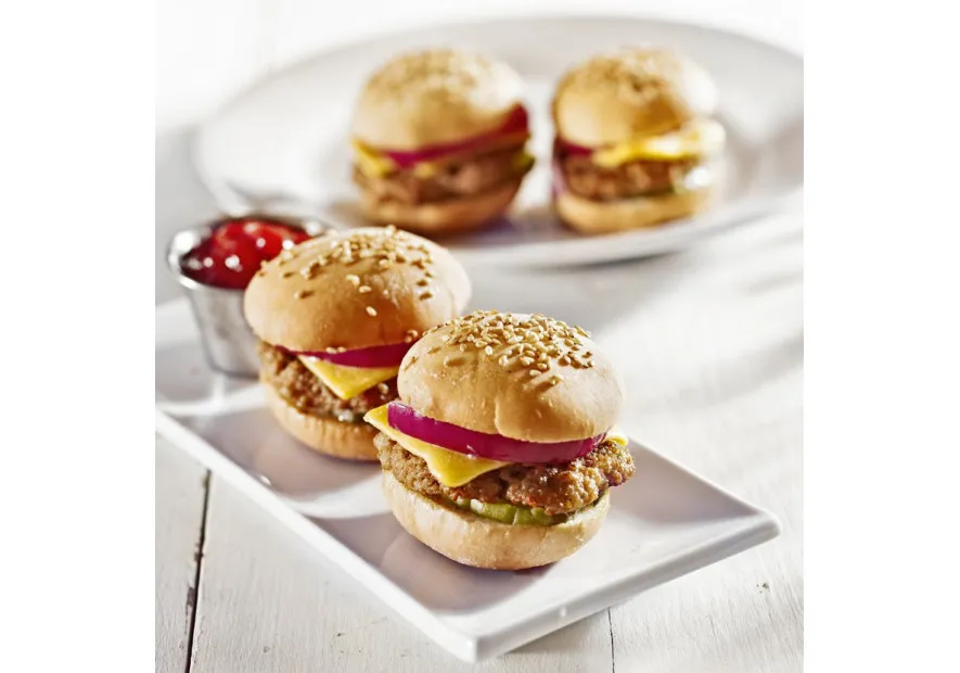 mini burgery cateringowe na imprezę