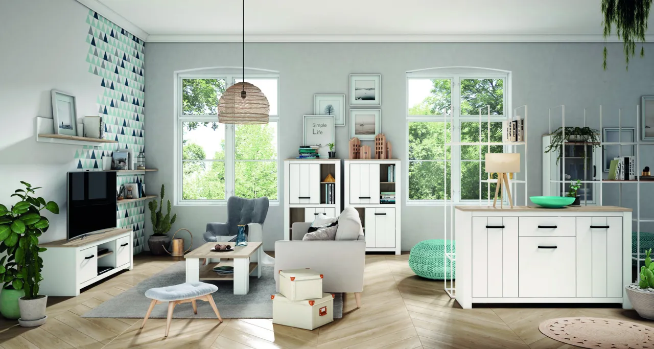 Zdjęcie Merkamueble Salón: Diseños modulares, tendencias y tu financiación