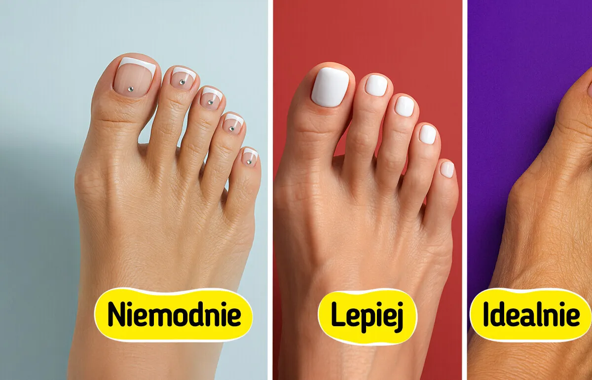 modne kolory paznokci u nóg 2026