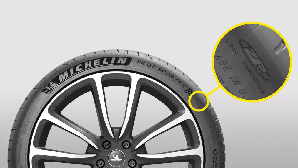 Opony Run Flat niskoprofilowe czujnik TPMS