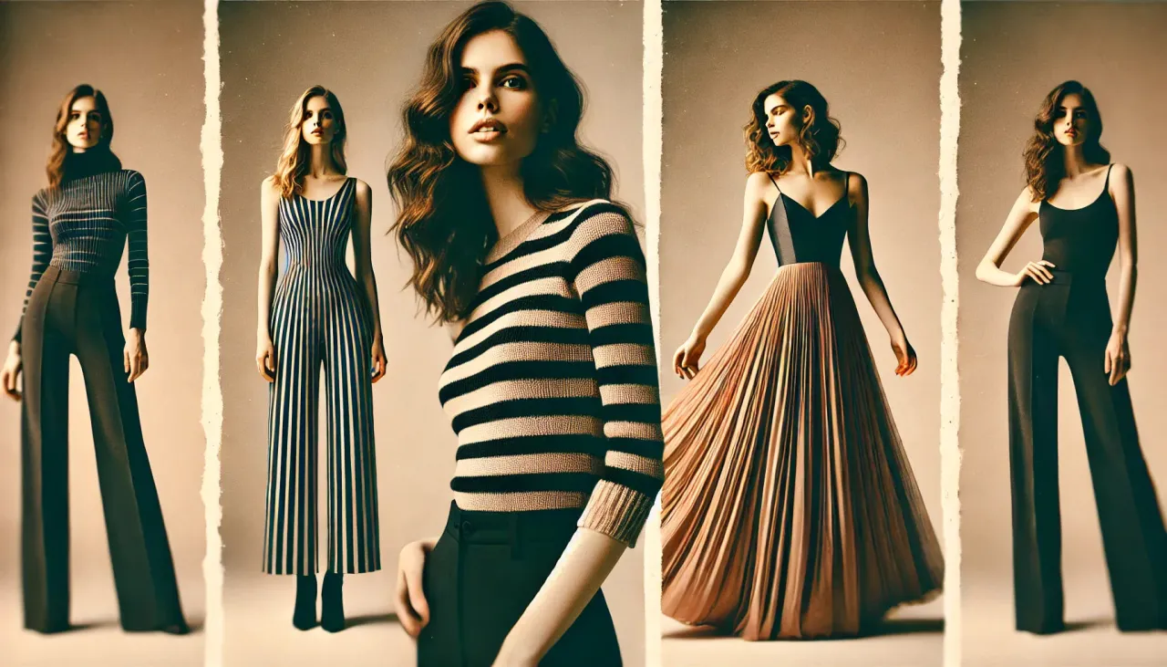 Iluzje optyczne w modzie i sylwetce