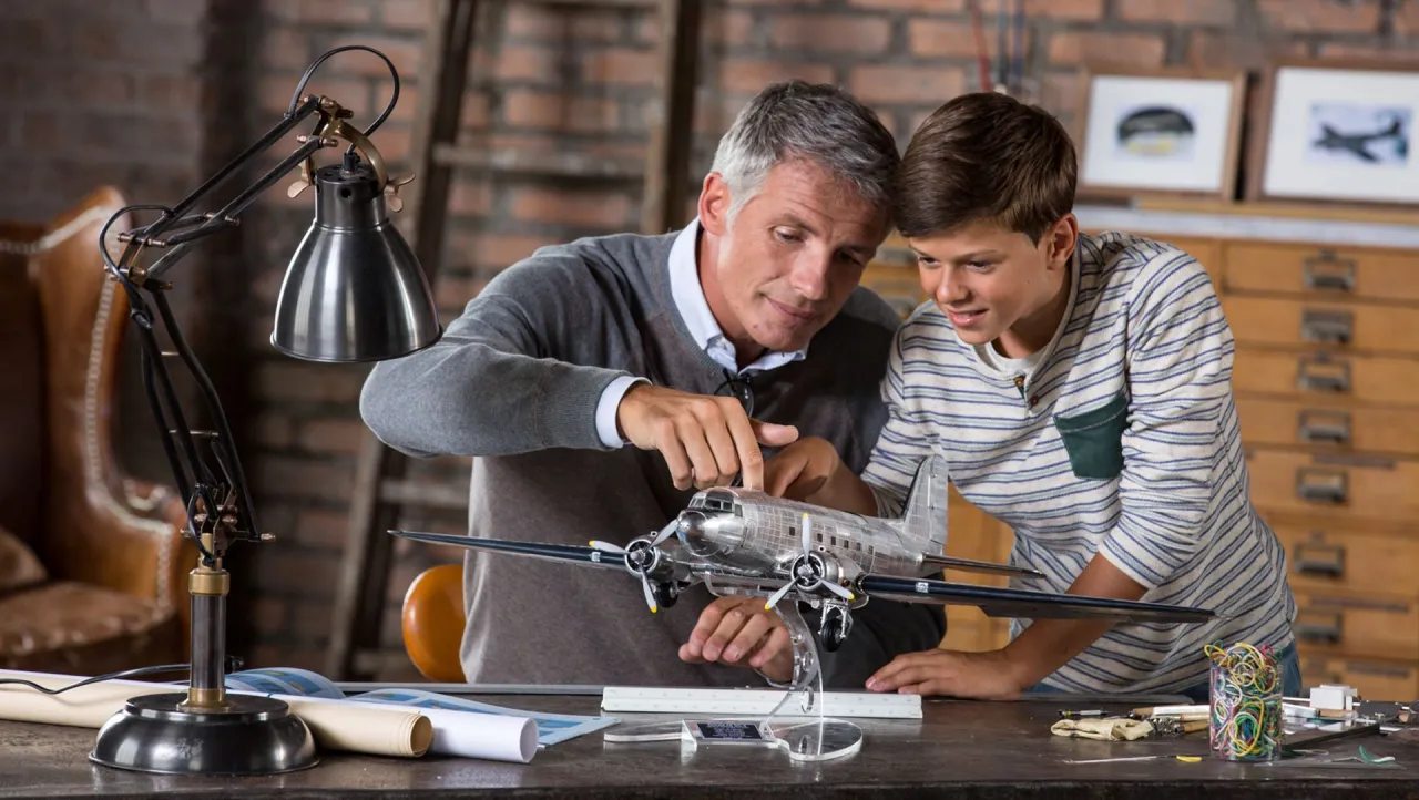 mężczyzna z pasją i hobby