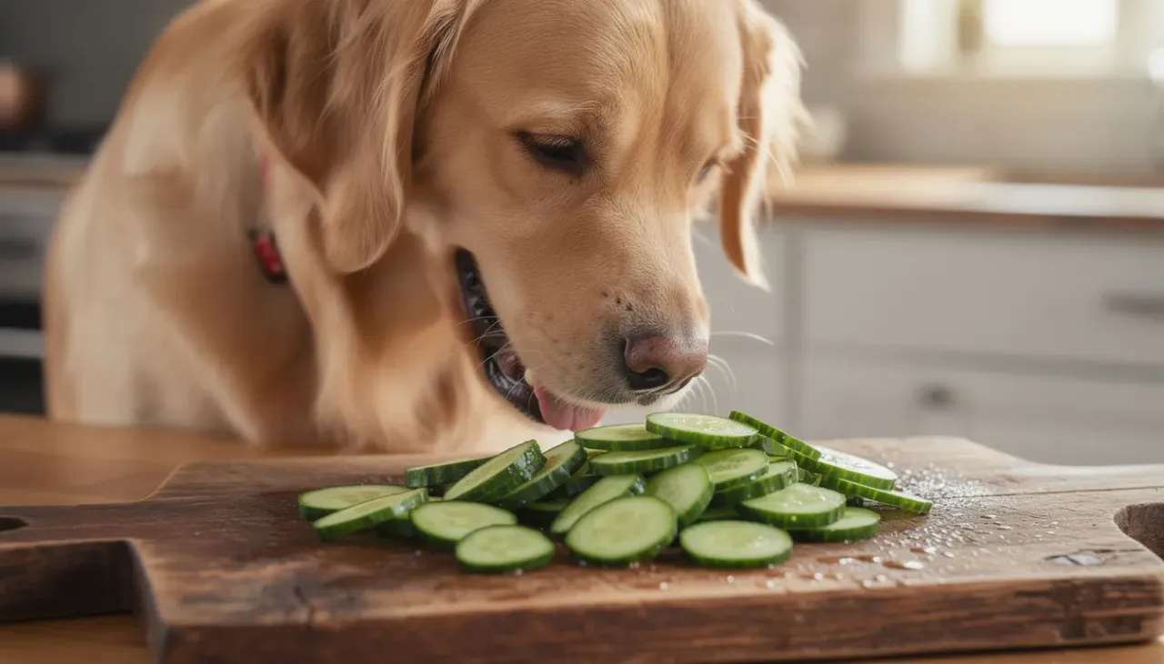 pies je og&oacute;rek w plasterkach