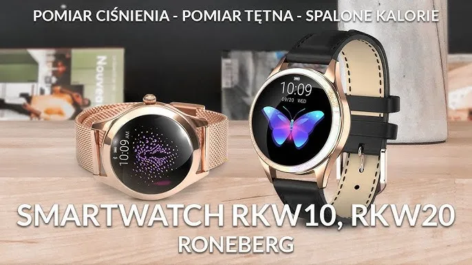 damski smartwatch Roneberg na ręku
