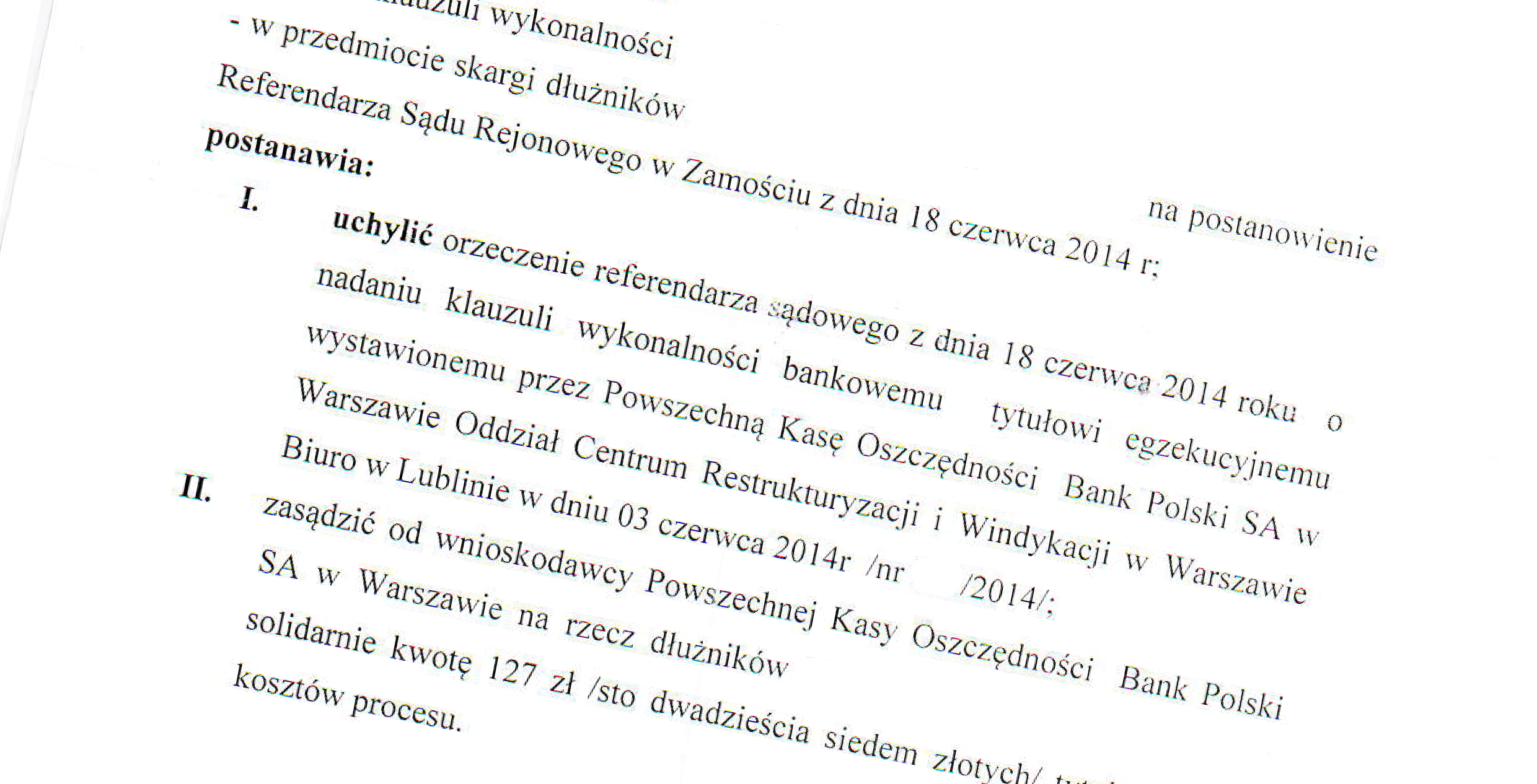 Pieczęć klauzuli wykonalności