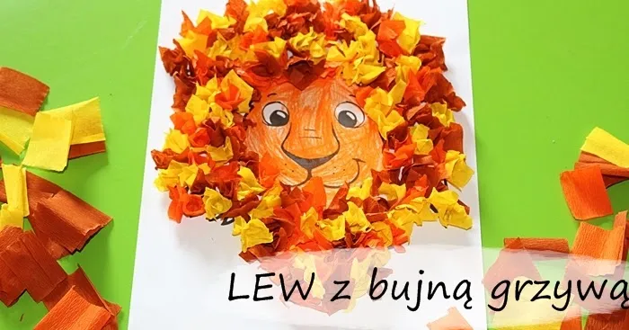 r&oacute;żne grzywy lwa diy, grzywa lwa z wł&oacute;czki, grzywa lwa z filcu