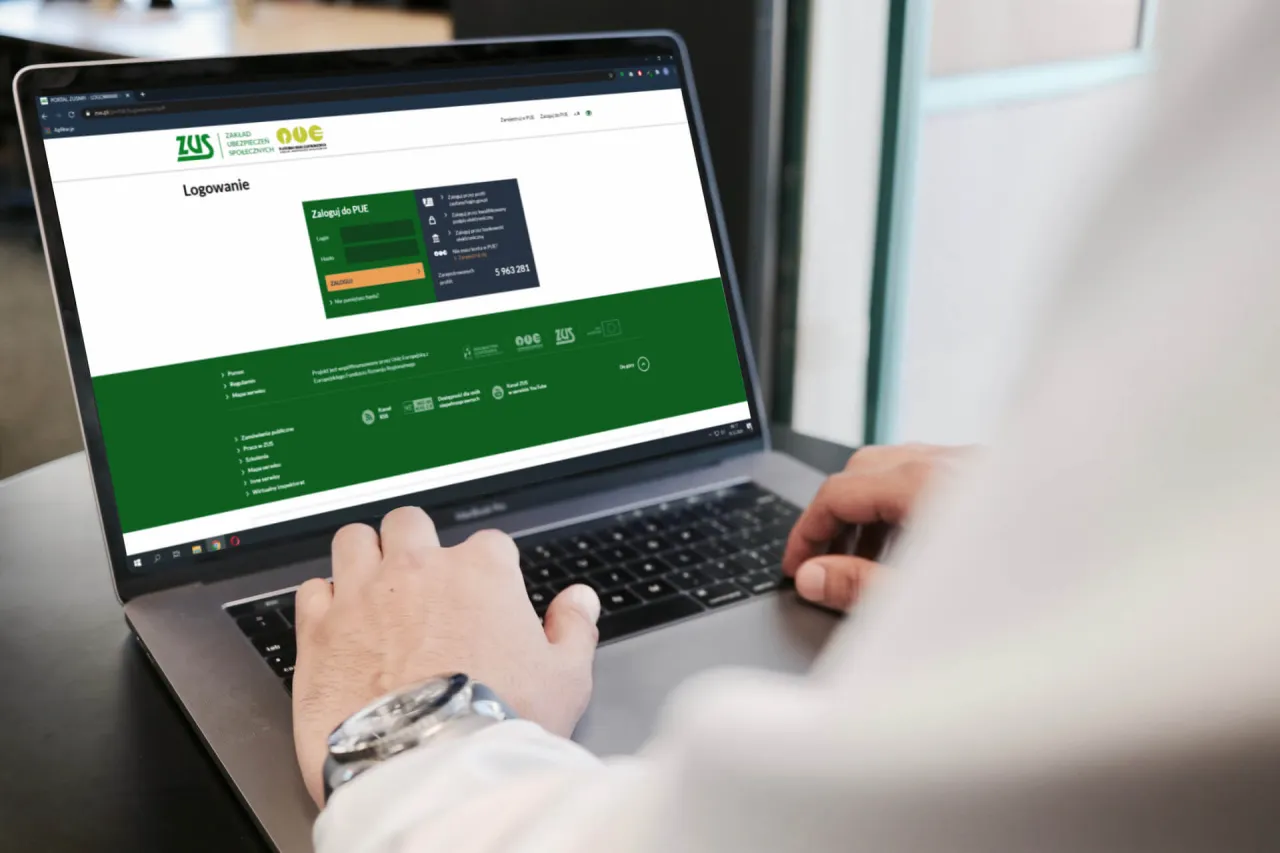 PUE ZUS logowanie, panel użytkownika ZUS, zakładka skierowania na rehabilitację