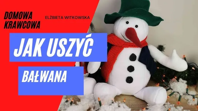 DIY strój bałwanka krok po kroku