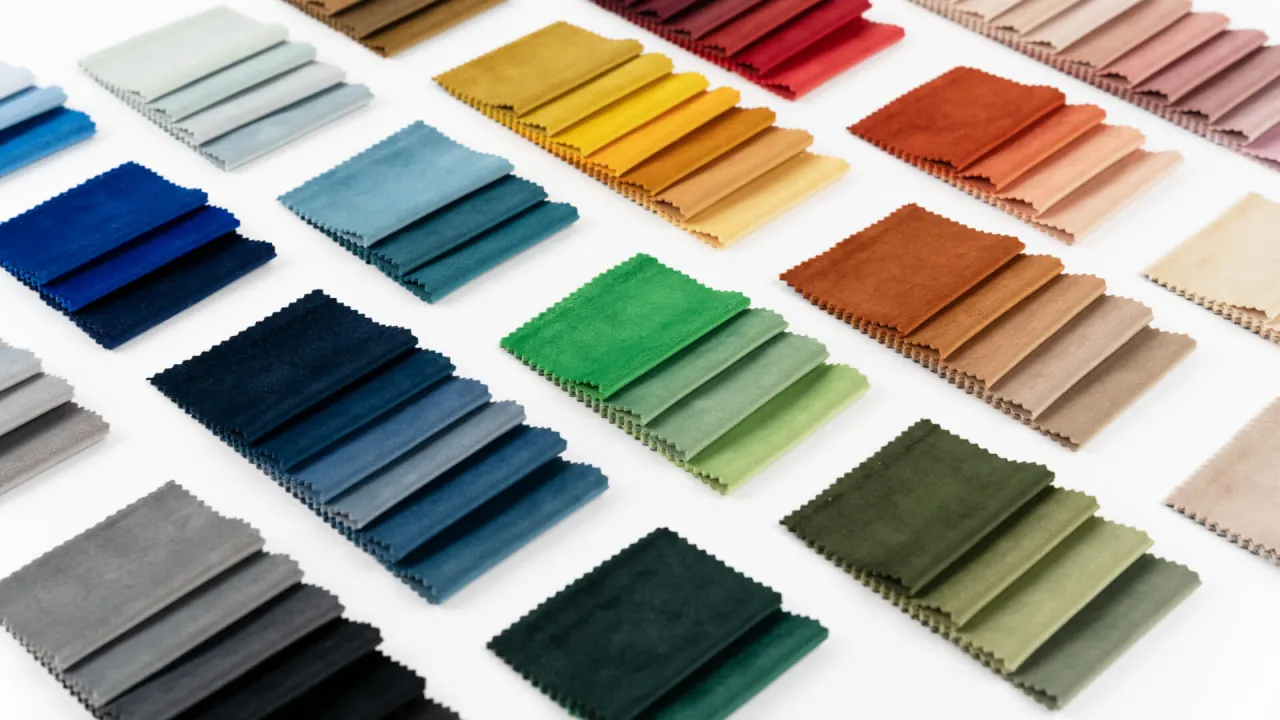 Pr&oacute;bki tkanin obiciowych do mebli Wersal