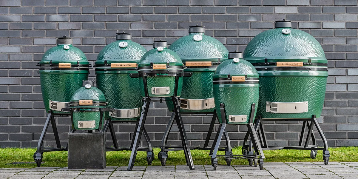 Big Green Egg wszystkie modele por&oacute;wnanie