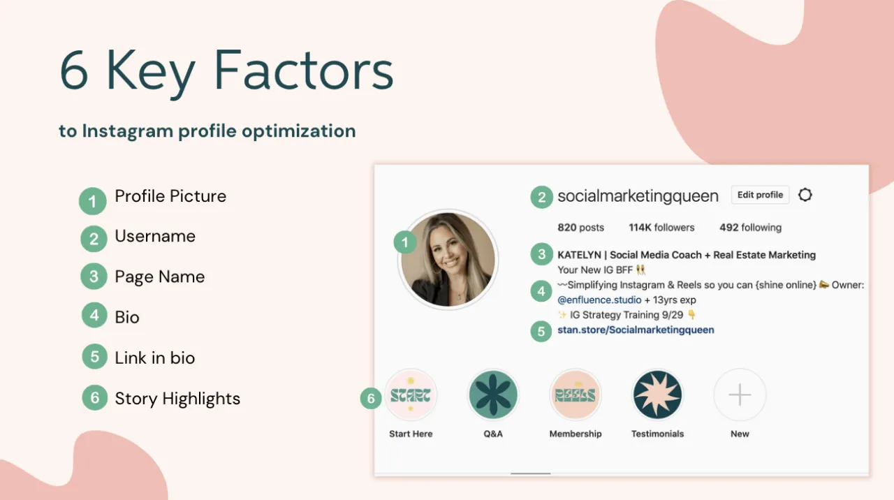 Instagram profile optimization tips