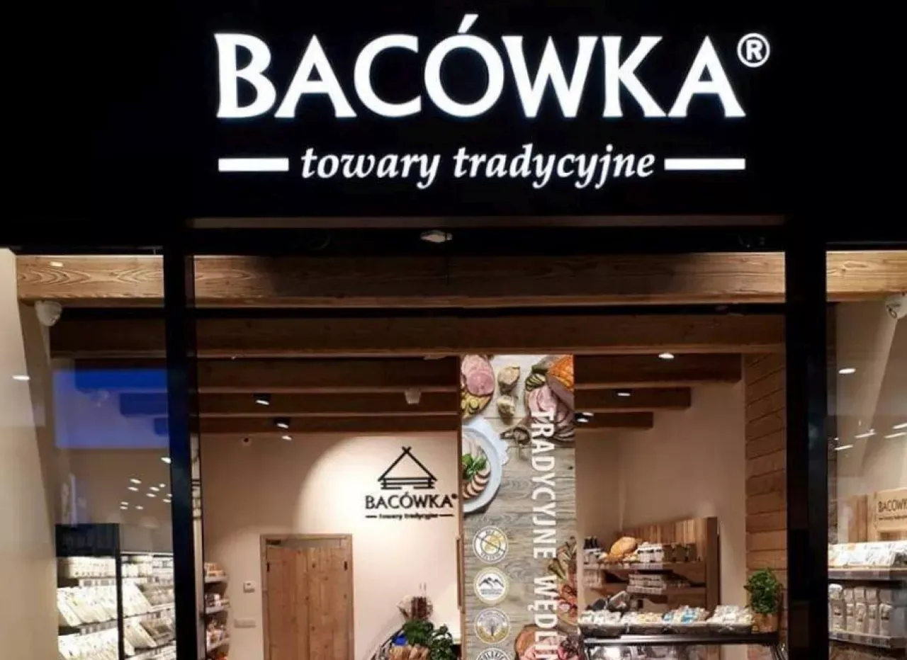 Mapa sklepów Bacówka Kraków