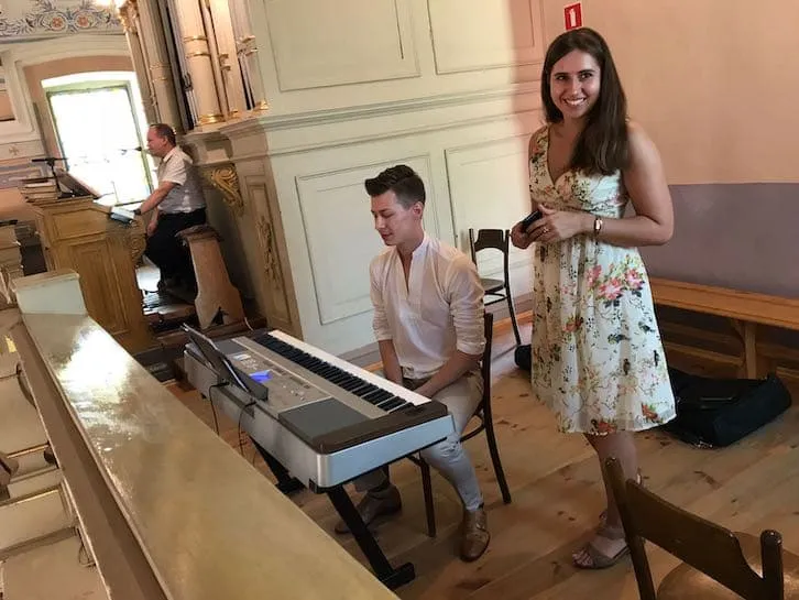 ślub kościelny organista