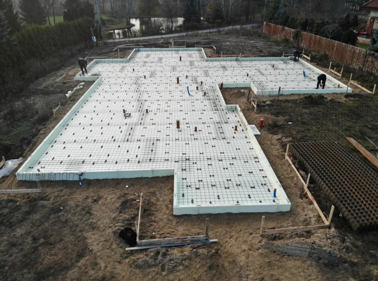 Błędy w zbrojeniu ławy fundamentowej