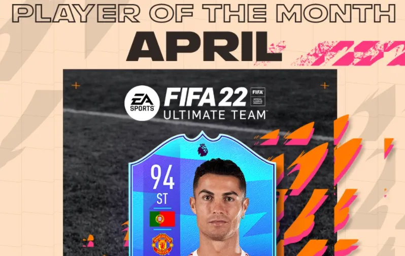 Karty specjalne Cristiano Ronaldo FIFA 22 Ultimate Team