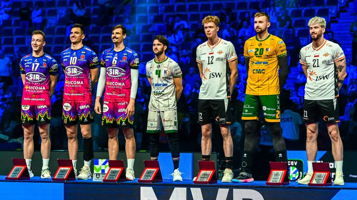 Najlepsi siatkarze Ligi Mistrzów