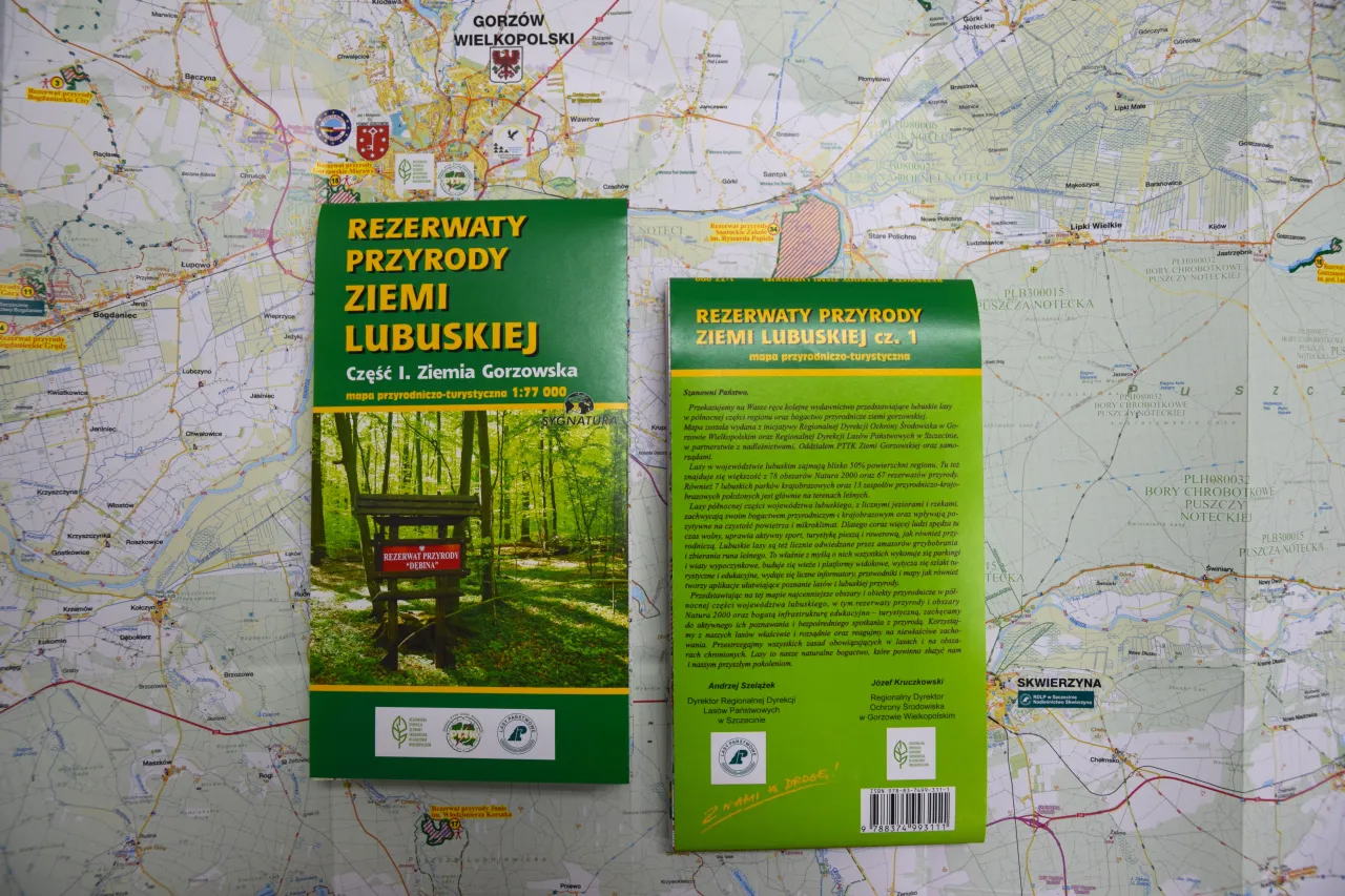 Mapa przyrodniczo-turystyczna 